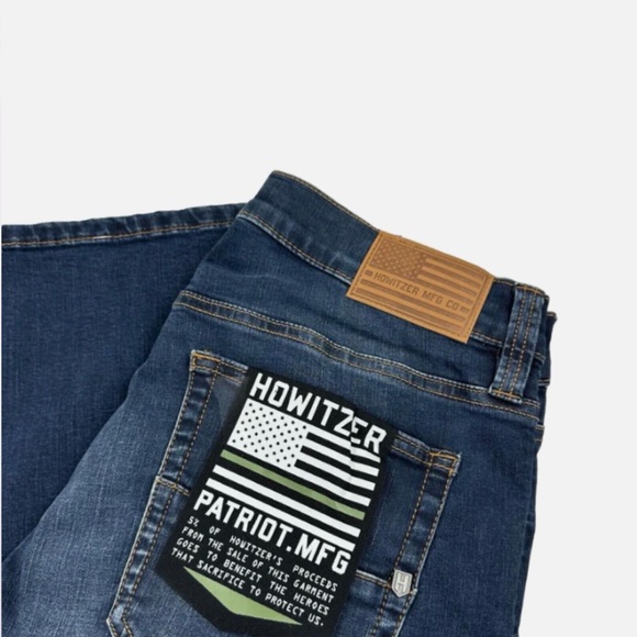 Howitzer Style Men's Denim Jean Liberty Alpha Military Grunt 32x34 - Picture 7 of 9